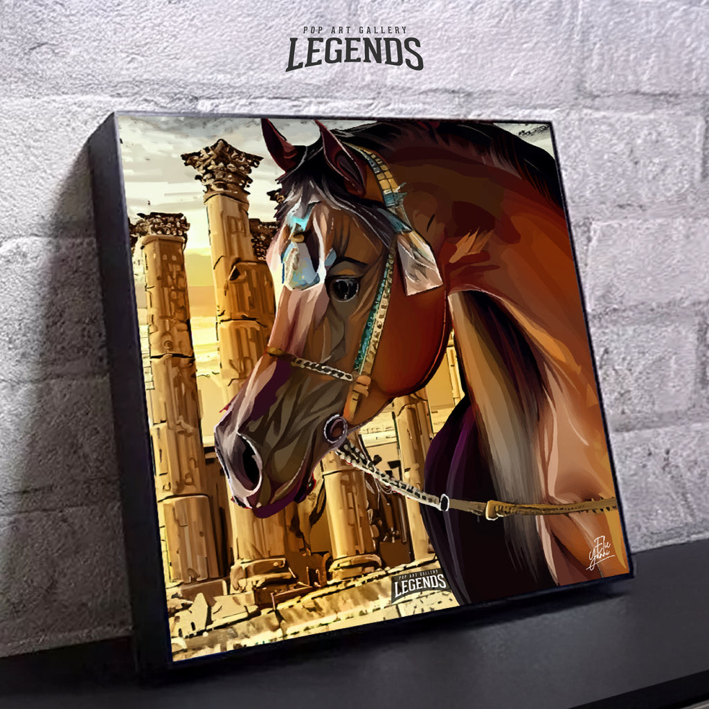 Horse in Jerash