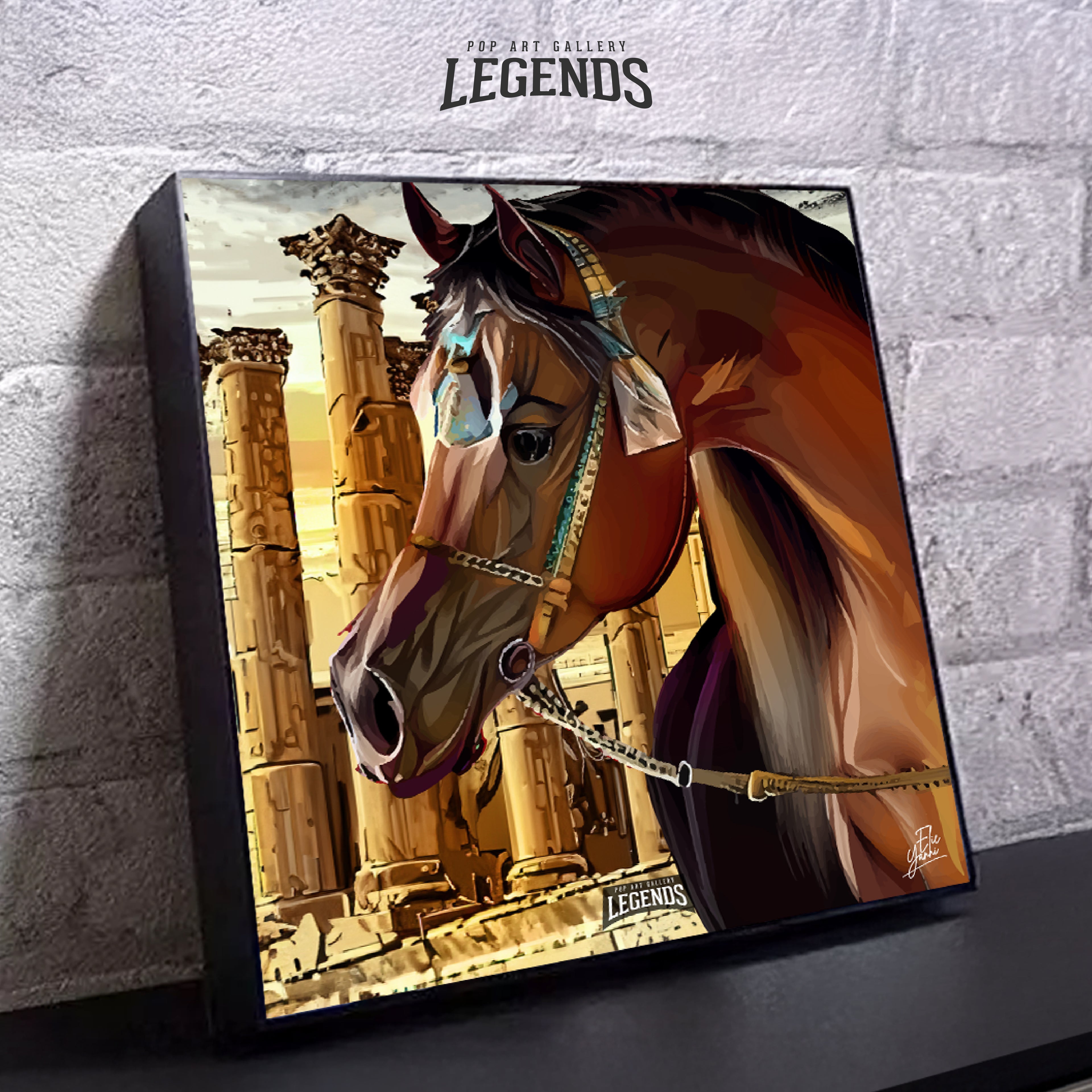 Horse in Jerash